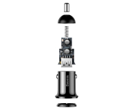 Baseus Ładowarka samochodowa Grain Pro (Dual USB 4.8A ) Black - 1306166 - zdjęcie 6